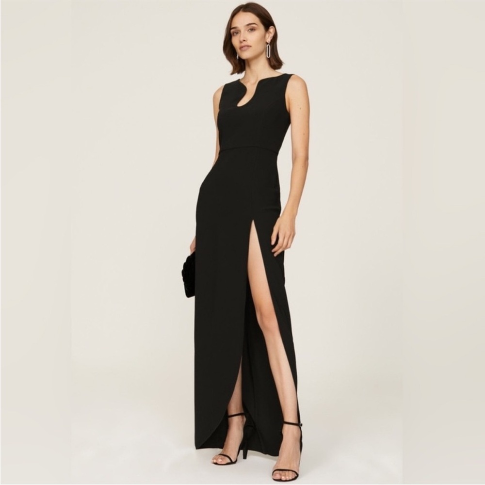 Amanda Uprichard Puzzle Side Slit Gown